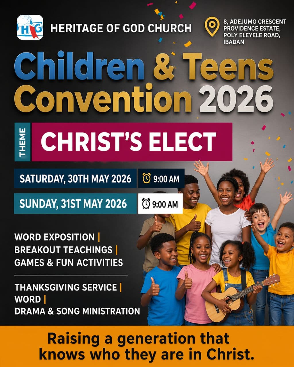 Children and Teenagers Convention